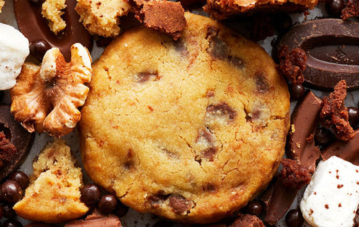 Milk Chocolate Shortbread Cookies