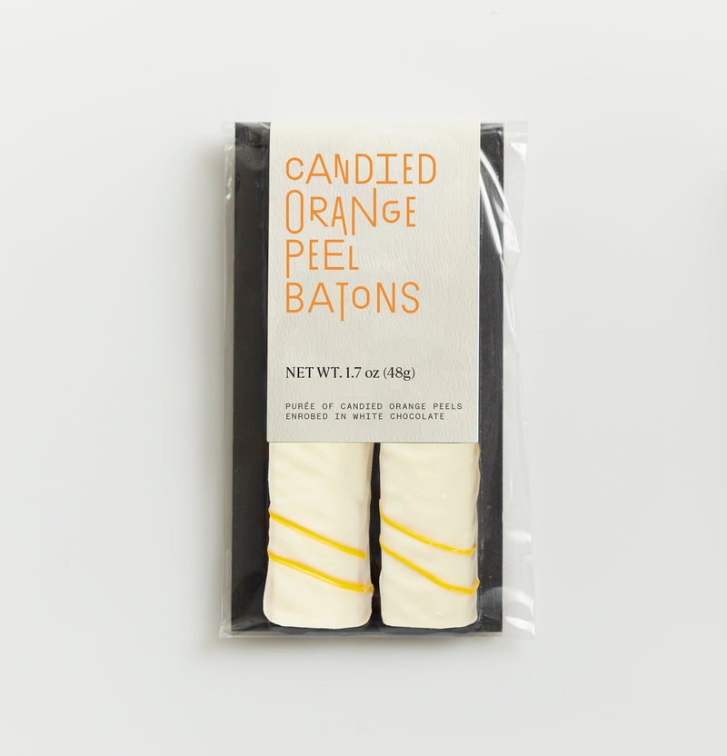 Candied Orange Peel Batons